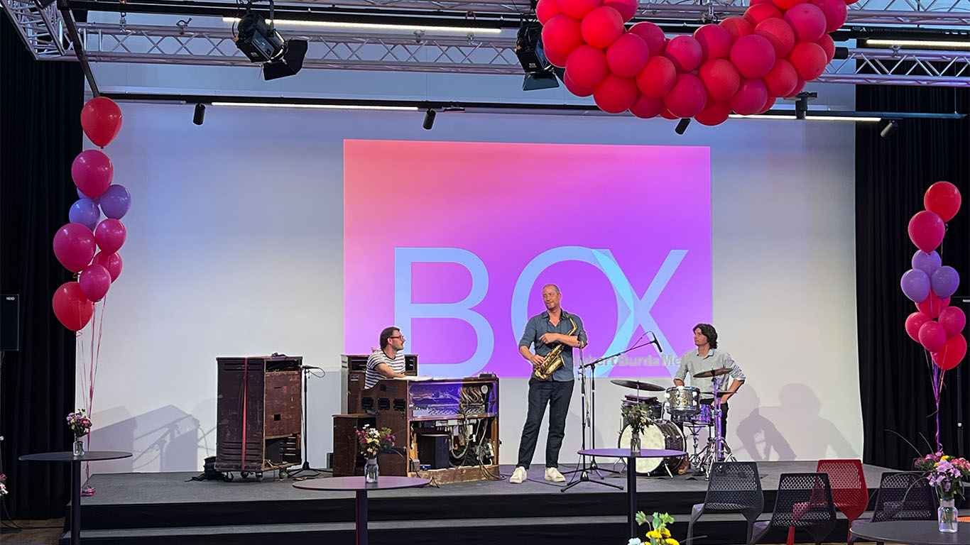 BurdaBOX Eröffnung